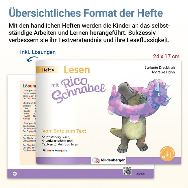 Produktbild: Lesen mit Rico Schnabel, Heft 4: Vom Satz zum Text