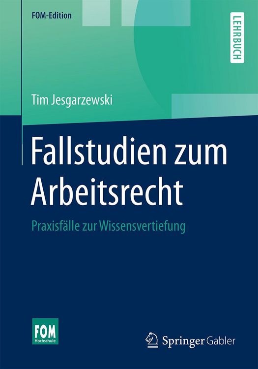 Produktbild: Fallstudien zum Arbeitsrecht