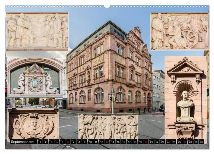 Produktbild: Mannheim ist Sch&ouml;n! (Wandkalender 2026 DIN A2 quer), CALVENDO Monatskalender