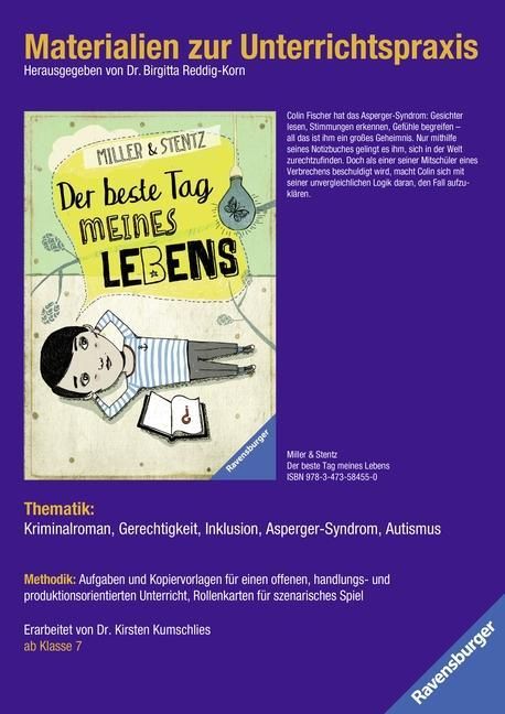 Produktbild: Materialien zur Unterrichtspraxis - Miller: Der beste Tag