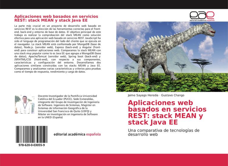 Produktbild: Aplicaciones web basados en servicios REST: stack MEAN y stack Java EE