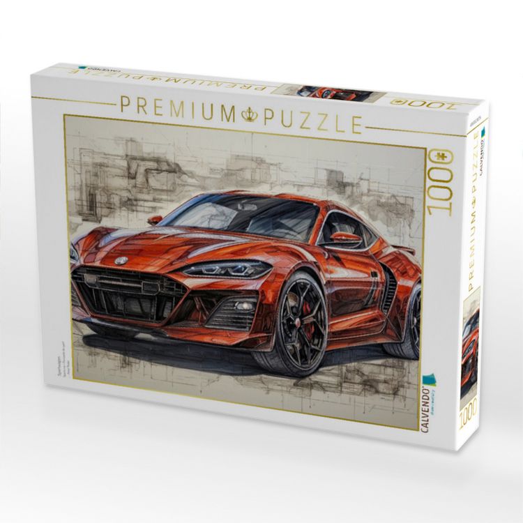 Produktbild: CALVENDO Puzzle Sportwagen | 1000 Teile Lege-Gr&ouml;&szlig;e 64x48cm Foto-Puzzle f&uuml;r gl&uuml;ckliche Stunden