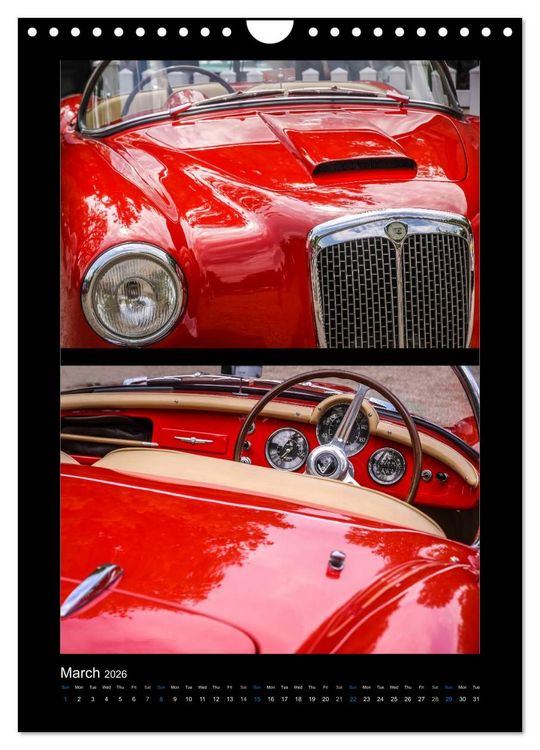Produktbild: The World of Classic Cars (Wall Calendar 2026 DIN A4 portrait), CALVENDO 12 Month Wall Calendar