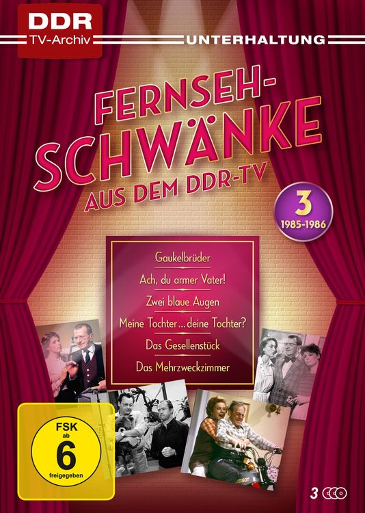 Produktbild: Fernsehschw&auml;nke aus dem DDR-TV - Box 3 - 1985-86 (DDR TV-Archiv) [3 DVDs]