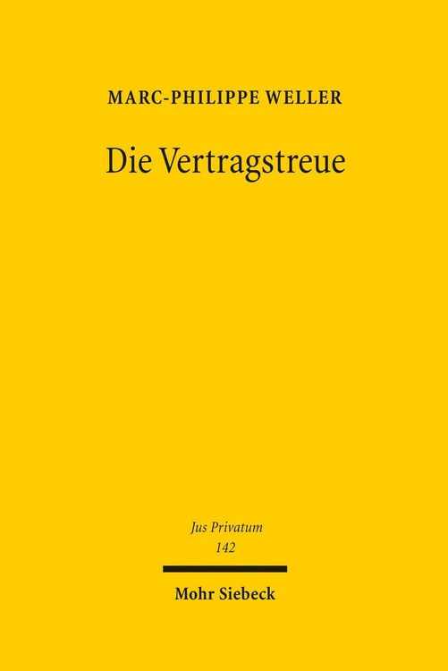 Produktbild: Die Vertragstreue