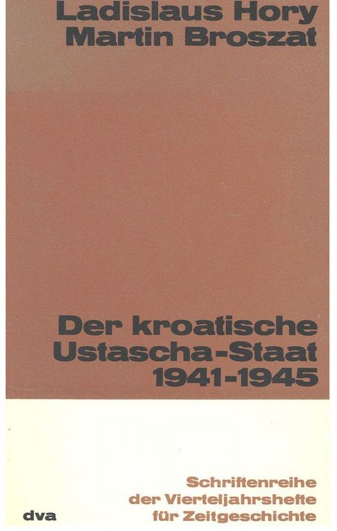 Produktbild: Der kroatische Ustascha-Staat 1941-1945
