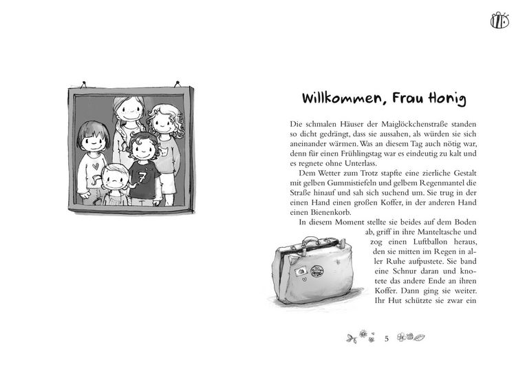 Produktbild: Frau Honig: Frau Honig und das Gl&uuml;ck der kleinen Dinge