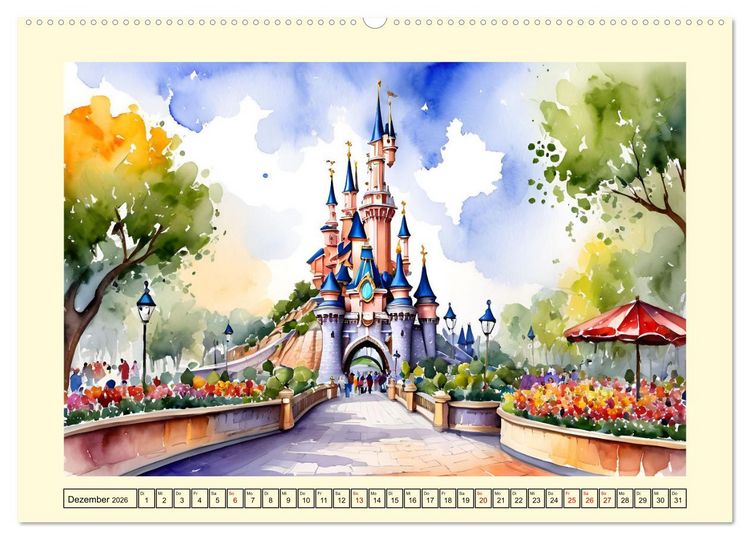 Produktbild: Paris - Stadt der Liebe (hochwertiger Premium Wandkalender 2026 DIN A2 quer), Kunstdruck in Hochglanz