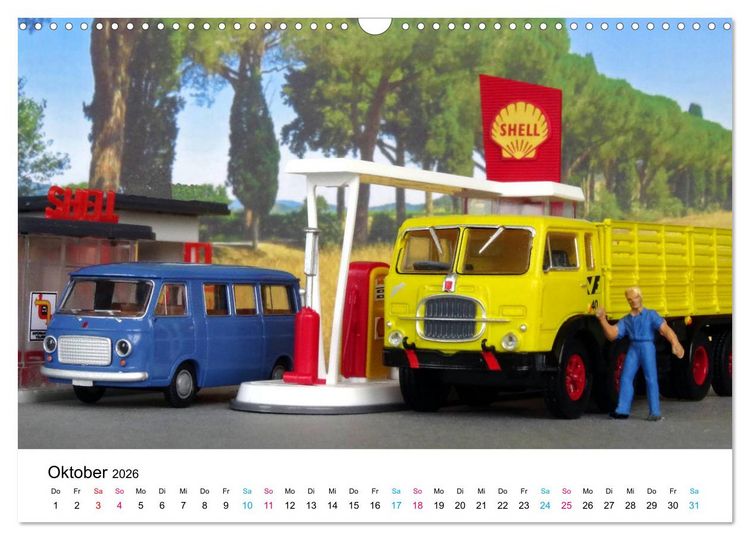 Produktbild: Bella Italia im Modell (Wandkalender 2026 DIN A3 quer), CALVENDO Monatskalender
