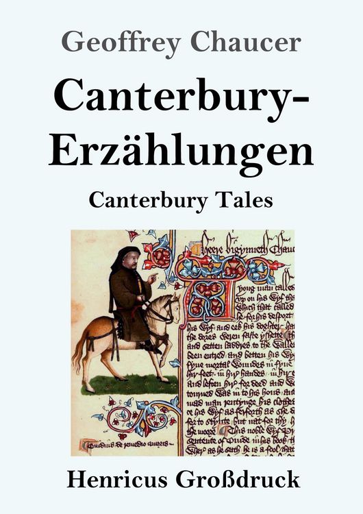 Produktbild: Canterbury-Erz&auml;hlungen (Gro&szlig;druck)