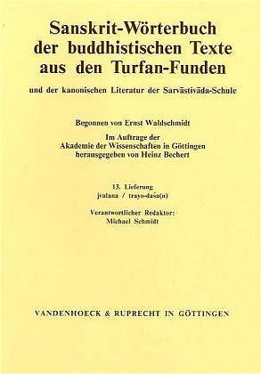 Produktbild: Sanskrit-W&ouml;rterbuch der buddhistischen Texte aus den Turfan-Funden. Lieferung 13