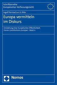 Produktbild: Europa vermitteln im Diskurs