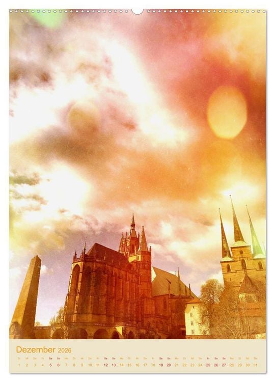 Produktbild: ERFURT total cool (Wandkalender 2026 DIN A2 hoch), CALVENDO Monatskalender
