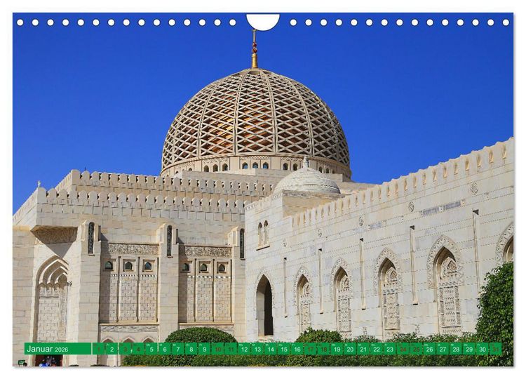 Produktbild: Unterwegs im Weihrauchland Oman (Wandkalender 2026 DIN A4 quer), CALVENDO Monatskalender