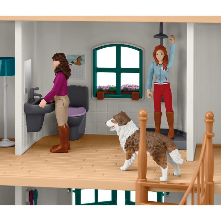 Produktbild: schleich&reg; 42706 Lakeside Wohnhaus mit Stall, 179 Teile