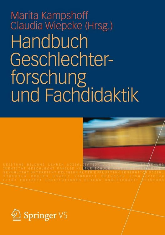 Produktbild: Handbuch Geschlechterforschung und Fachdidaktik