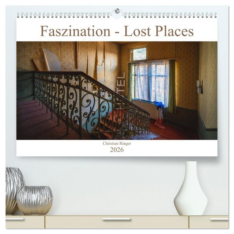 Produktbild: Faszination - Lost Places (hochwertiger Premium Wandkalender 2026 DIN A2 quer), Kunstdruck in Hochglanz