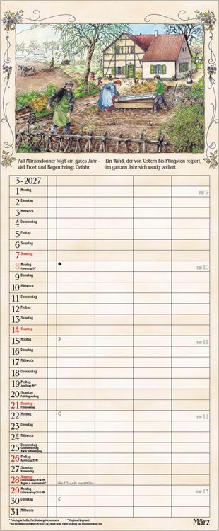 Produktbild: Bauernkalender 2027