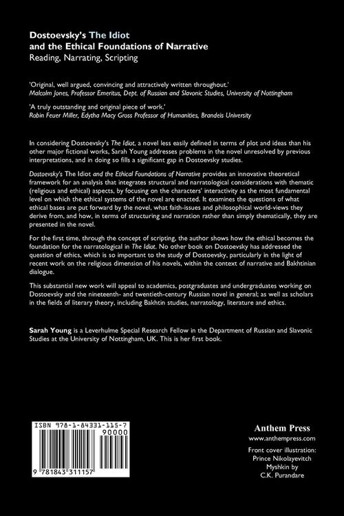 Produktbild: Dostoevsky's The Idiot and the Ethical Foundations of Narrative