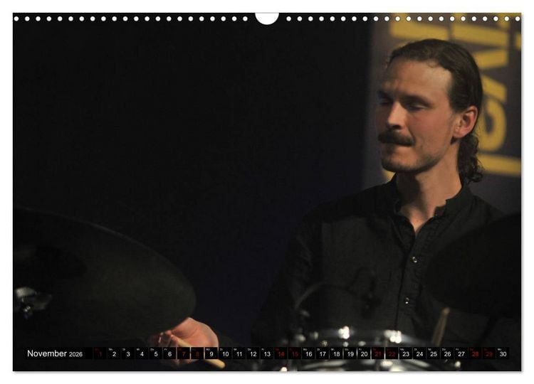 Produktbild: Jazz 2026 (Wandkalender 2026 DIN A3 quer), CALVENDO Monatskalender