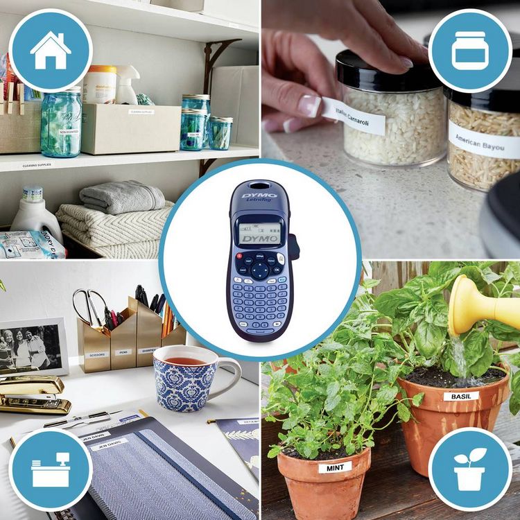 Produktbild: DYMO&reg; LetraTag LT-100H, Eingabetastatur ABC blau