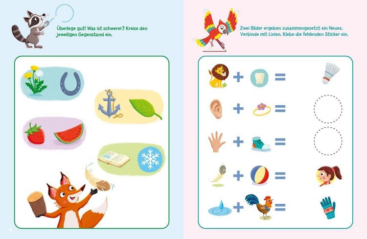 Produktbild: Sticker-R&auml;tsel f&uuml;r Kindergarten-Kids. Logisches Denken