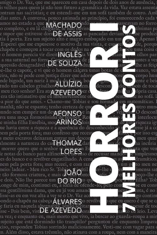 Produktbild: 7 melhores contos - Horror I