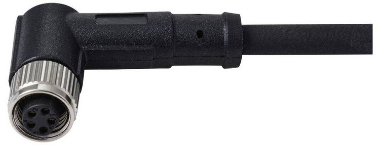 Produktbild: TRU COMPONENTS TC-13751840 Anschlussleitung M8 x 1 Buchse, gewinkelt 5 m Polzahl Sensoren: 5 1 St.