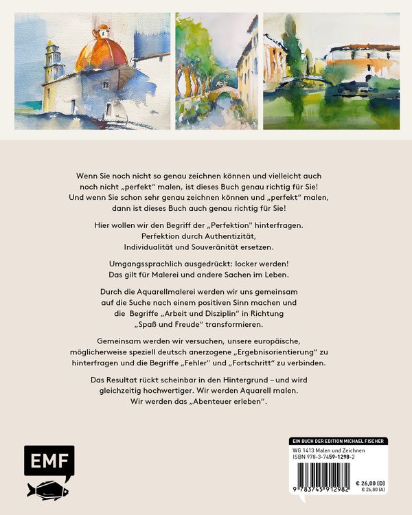 Produktbild: Abenteuer Aquarellmalerei &ndash; Zwischen Freiheit und Perfektion: Locker malen mit Gerhard Ruhland