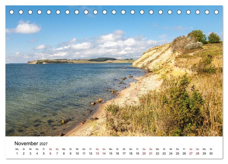 Produktbild: R&uuml;gen eine Insel der Tr&auml;ume (Tischkalender 2027 DIN A5 quer), CALVENDO Monatskalender