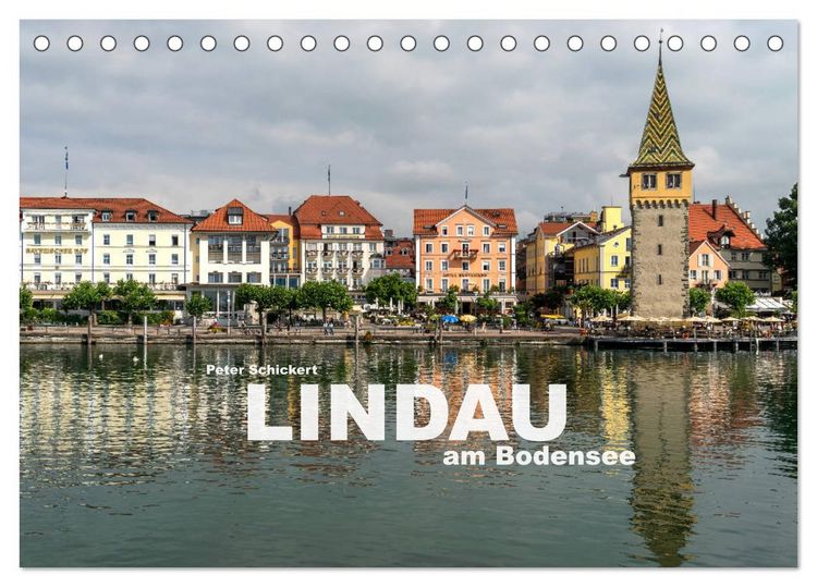 Produktbild: Lindau am Bodensee (Tischkalender 2026 DIN A5 quer), CALVENDO Monatskalender