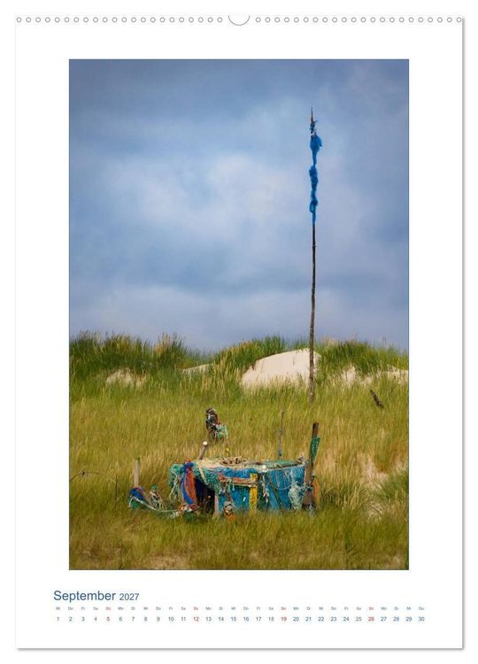 Produktbild: Insel Amrum - Friesische Impressionen (hochwertiger Premium Wandkalender 2027 DIN A2 hoch), Kunstdruck in Hochglanz