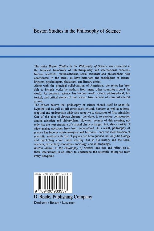Produktbild: Methodology, Metaphysics and the History of Science