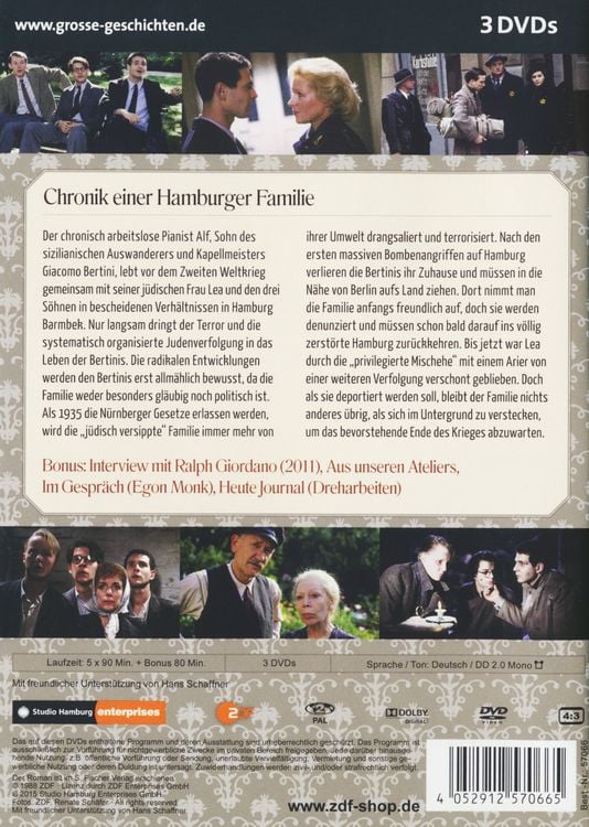 Produktbild: Die Bertinis - Grosse Geschichten [3 DVDs]