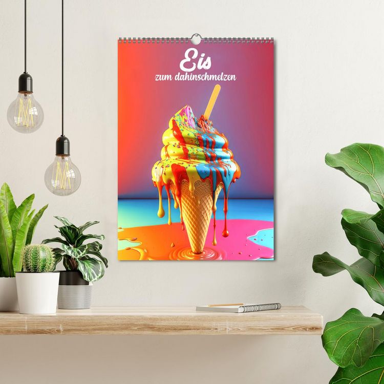 Produktbild: Eis zum dahinschmelzen (Wandkalender 2026 DIN A3 hoch), CALVENDO Monatskalender