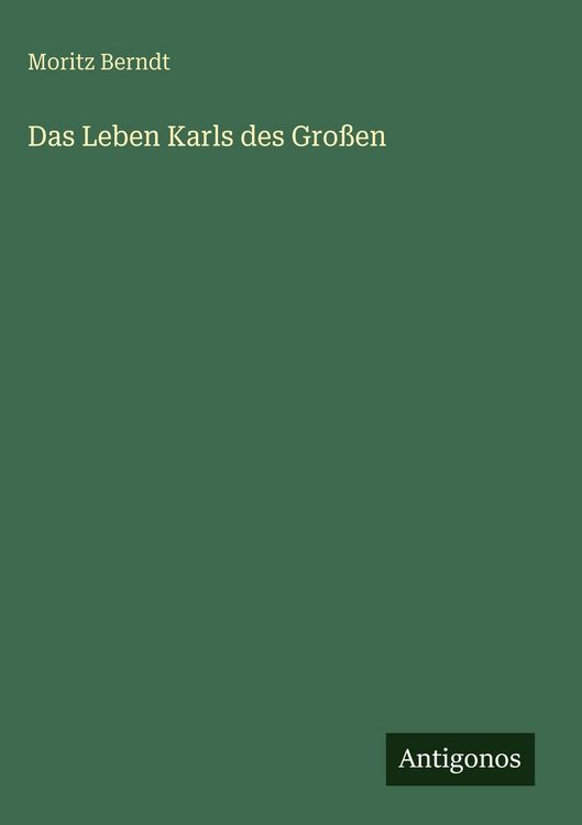 Produktbild: Das Leben Karls des Gro&szlig;en