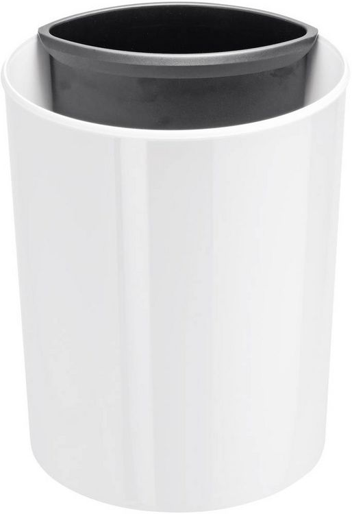 Produktbild: HAN Papierkorb i-LINE 18200-12 20 l (&Oslash; x H) 28.3 cm x 34 cm Styrol-Methyl-Methacrylat (SMMA) Wei&szlig; 1 St.