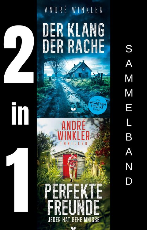 Produktbild: Karl-Daske-Thriller-Sammelband: Der Klang der Rache, Perfekte Freunde