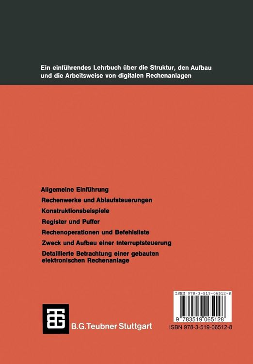 Produktbild: Digitale Rechenanlagen
