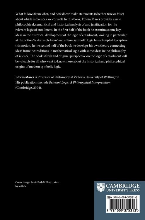 Produktbild: The Logic of Entailment and its History