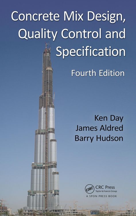 Produktbild: Concrete Mix Design, Quality Control and Specification