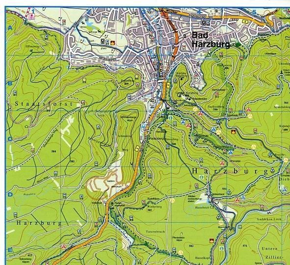 Produktbild: Brocken im Nationalpark Hochharz, KVplan, Wanderkarte/Radkarte/Wintersport, 1:25.000