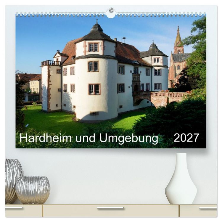 Produktbild: Hardheim und Umgebung (hochwertiger Premium Wandkalender 2027 DIN A2 quer), Kunstdruck in Hochglanz