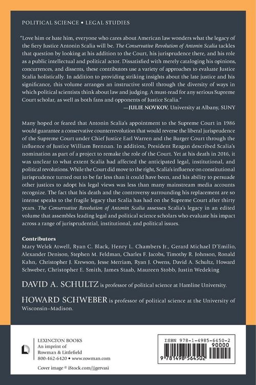 Produktbild: Conservative Revolution of Antonin Scalia