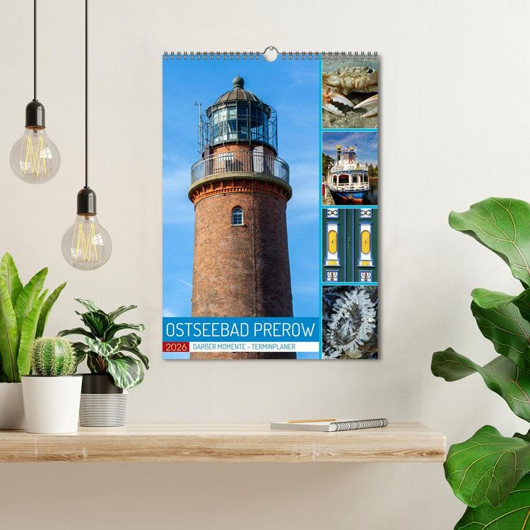 Produktbild: Ostseebad Prerow - Dar&szlig;er Momente - Terminplaner (Wandkalender 2026 DIN A3 hoch), CALVENDO Monatskalender