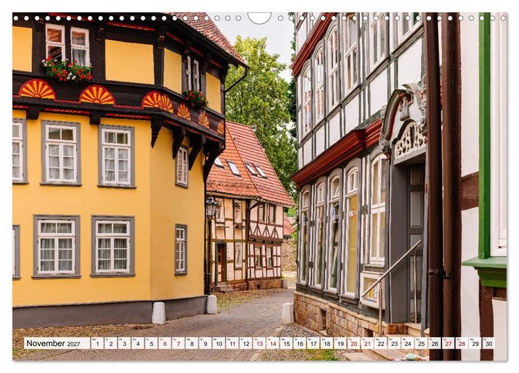 Produktbild: Ein Blick auf Osterode am Harz in Farbe (Wandkalender 2027 DIN A3 quer), CALVENDO Monatskalender