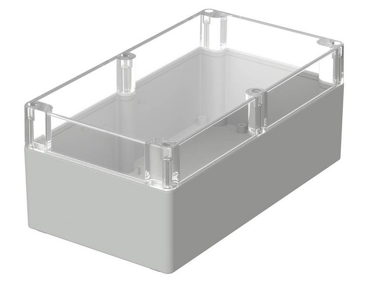 Produktbild: Bopla EUROMAS M 255 G 02255100 Industrie-Geh&auml;use 360 x 200 x 150 Polycarbonat Lichtgrau (RAL 7035) 1 St.