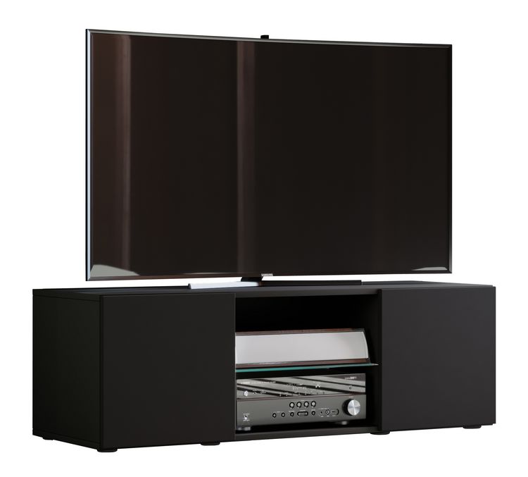 Produktbild: Holz TV Lowboard M&ouml;bel Fernsehschrank Lowina L