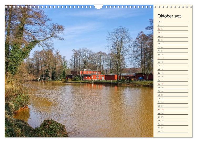 Produktbild: Spremberg - Perle der Lausitz (Wandkalender 2026 DIN A3 quer), CALVENDO Monatskalender