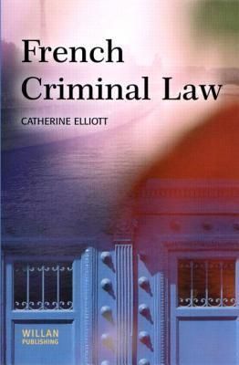 Produktbild: Elliott, C: French Criminal Law